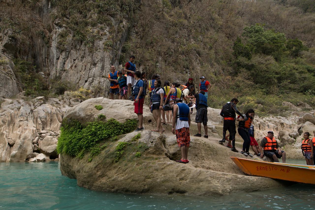 Hotel Cascada Huasteca Tanchachín Buitenkant foto